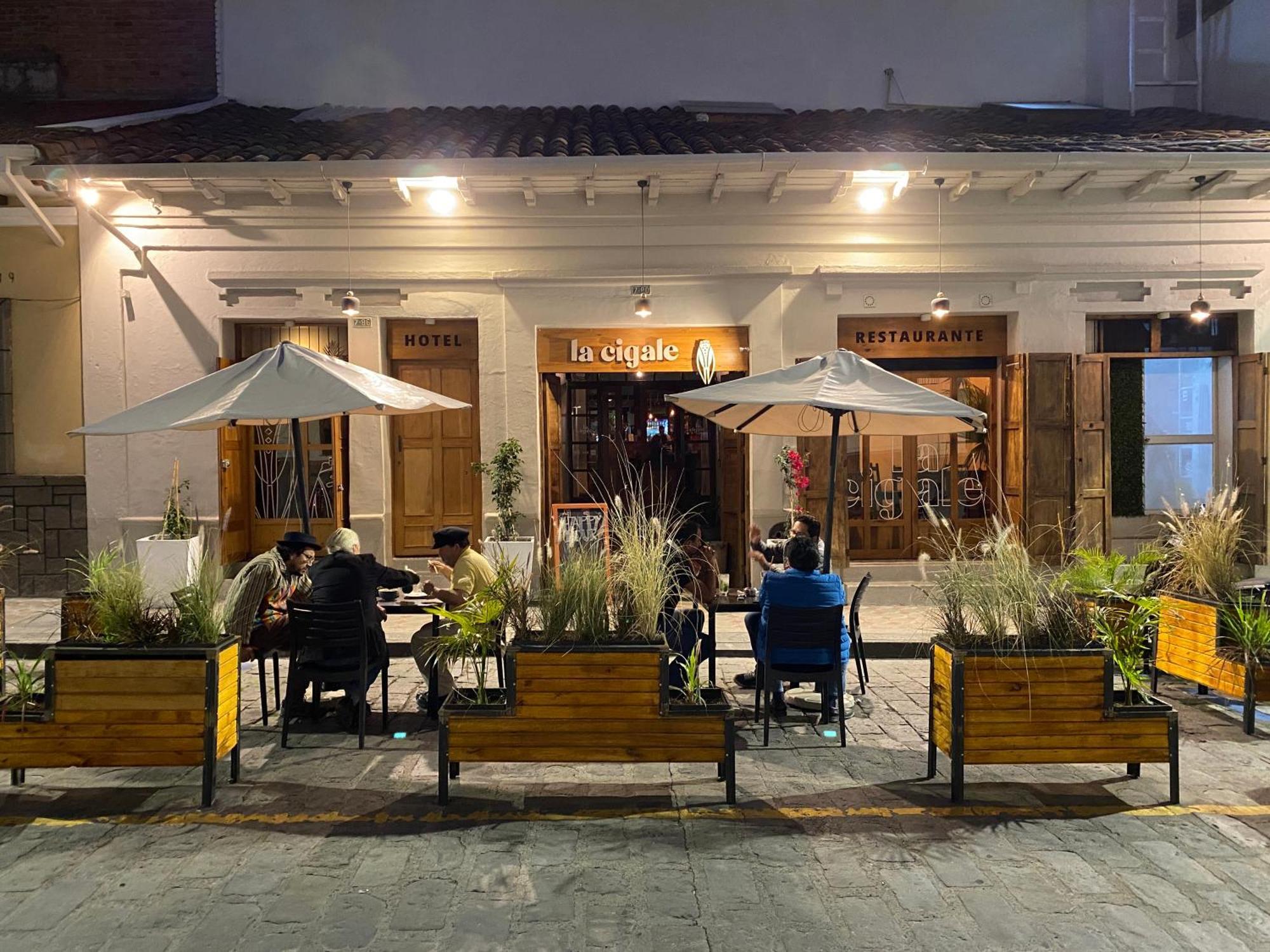 Hostal Restaurant La Cigale Cuenca Eksteriør billede